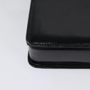 GUCCI Shoulder Bag Leather Black Gold 001 109 0436 Auth ep8756-13