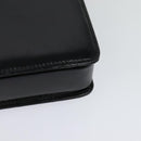 GUCCI Shoulder Bag Leather Black Gold 001 109 0436 Auth ep8756-14