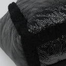 GUCCI Soho Hand Bag Enamel Black 282309 Auth ep8760-14