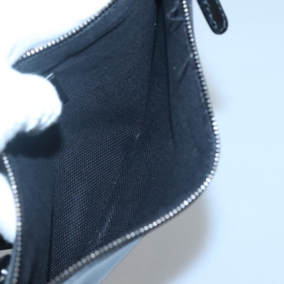 GUCCI Soho Hand Bag Enamel Black 282309 Auth ep8760