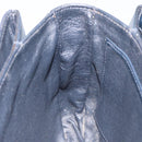 GUCCI Micro GG Canvas Shoulder Bag Navy Gold Auth ep8779-21