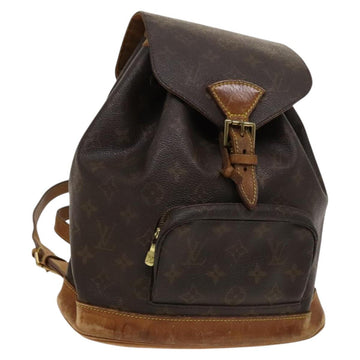 LOUIS VUITTON Monogram Montsouris MM Backpack M51136 LV Auth ep8786