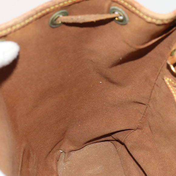 LOUIS VUITTON Monogram Montsouris MM Backpack M51136 LV Auth ep8786