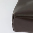 GUCCI Bamboo Shoulder Bag Leather Brown Gold 001 1553 1880 Auth ep8788-15