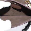 GUCCI Bamboo Shoulder Bag Leather Brown Gold 001 1553 1880 Auth ep8788-21