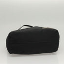 FENDI Shoulder Bag Nylon Black Silver Auth ep8791-5