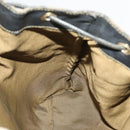 FENDI Zucca Canvas Backpack Brown Black gold Auth ep8792-18