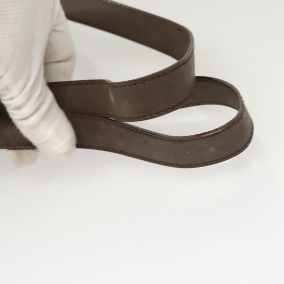 GUCCI Bamboo Backpack Nylon Khaki 003 2058 0030 5 Auth ep8797