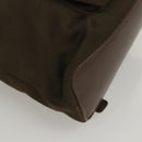 GUCCI Bamboo Backpack Nylon Khaki 003 2058 0030 5 Auth ep8797-17