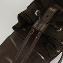 GUCCI Bamboo Rucksack Nylon Khaki 003 2058 0030 5 Auth ep8797-10