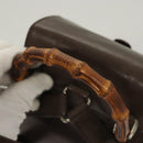 GUCCI Bamboo Backpack Nylon Khaki 003 2058 0030 5 Auth ep8797-7