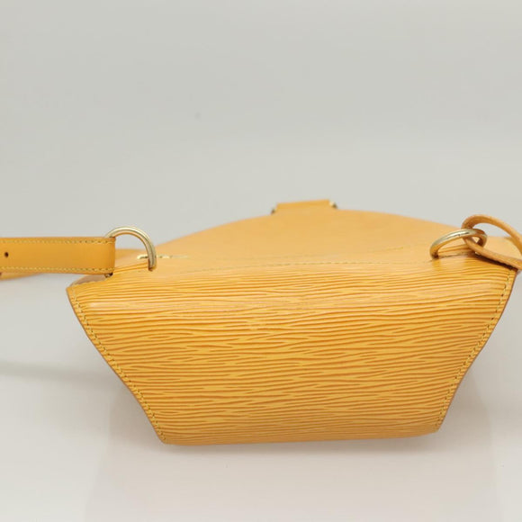 LOUIS VUITTON Epi Mabillon Backpack Yellow M52239 LV Auth ep8801