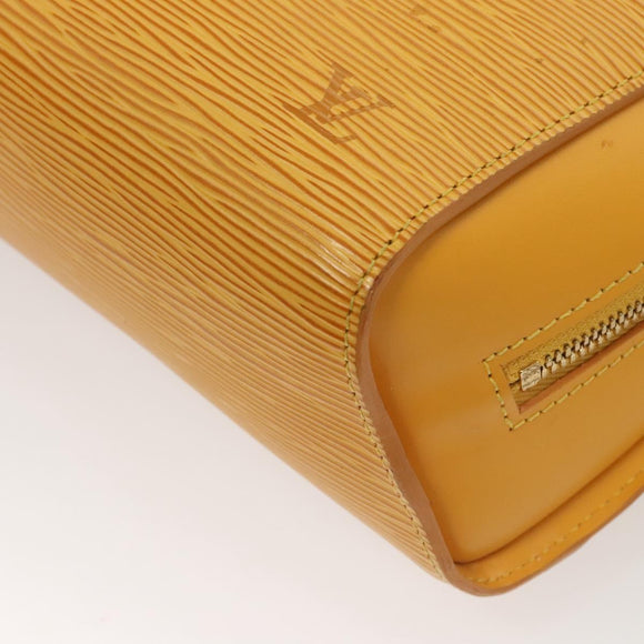 LOUIS VUITTON Epi Mabillon Backpack Yellow M52239 LV Auth ep8801