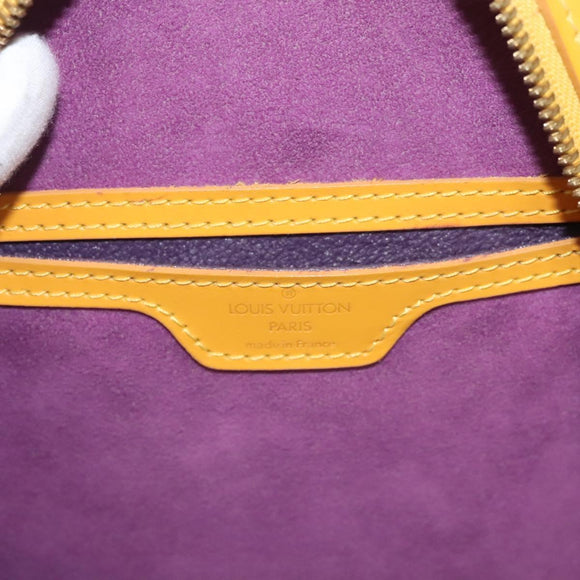 LOUIS VUITTON Epi Mabillon Backpack Yellow M52239 LV Auth ep8801