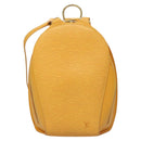 LOUIS VUITTON Epi Mabillon Backpack Yellow M52239 LV Auth ep8801-13