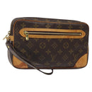 LOUIS VUITTON Monogram Marly Dragonne GM Clutch Bag M51825 LV Auth ep8802-1