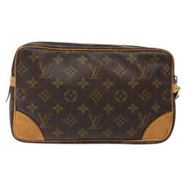 LOUIS VUITTON Monogram Marly Dragonne GM Clutch Bag M51825 LV Auth ep8802 - 0