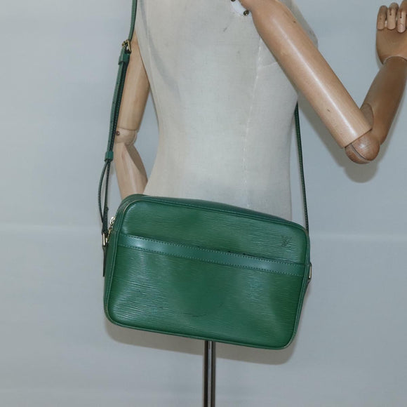 LOUIS VUITTON Epi Trocadero 27 Shoulder Bag Green M52314 LV Auth ep8814