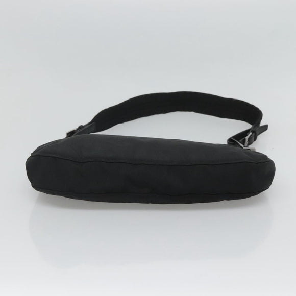 GUCCI Shoulder Bag Nylon Black Silver 001 3193 2853 Auth ep8821