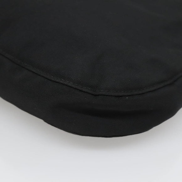 GUCCI Shoulder Bag Nylon Black Silver 001 3193 2853 Auth ep8821