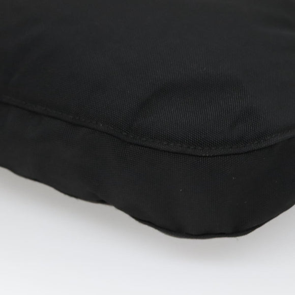 GUCCI Shoulder Bag Nylon Black Silver 001 3193 2853 Auth ep8821