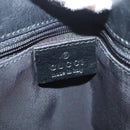 GUCCI Shoulder Bag Nylon Black Silver 001 3193 2853 Auth ep8821-11