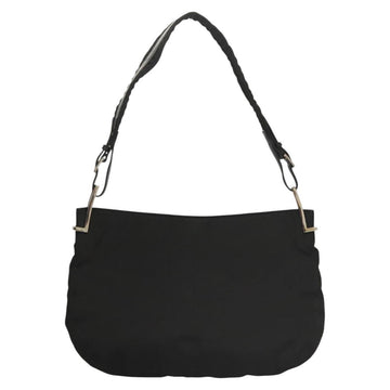 GUCCI Shoulder Bag Nylon Black Silver 001 3193 2853 Auth ep8821 - 0