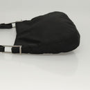 GUCCI Shoulder Bag Nylon Black Silver 001 3193 2853 Auth ep8821-4