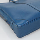 LOUIS VUITTON Epi Porte Documents Voyage Business Bag Blue M54475 Auth ep8830-16