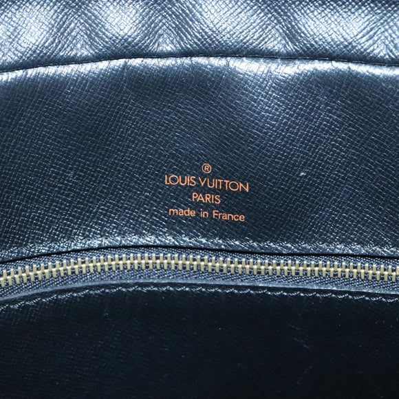 LOUIS VUITTON Epi Porte Documents Voyage Business Bag Blue M54475 Auth ep8830