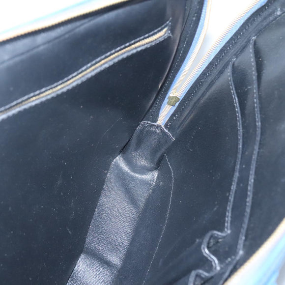 LOUIS VUITTON Epi Porte Documents Voyage Business Bag Blue M54475 Auth ep8830