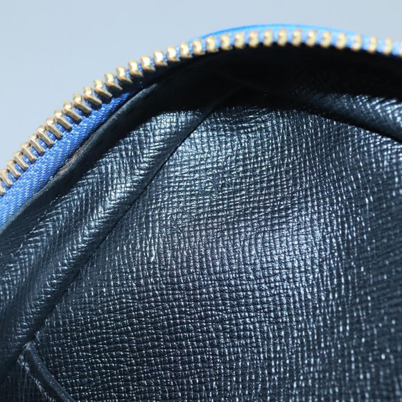 LOUIS VUITTON Epi Porte Documents Voyage Business Bag Blue M54475 Auth ep8830