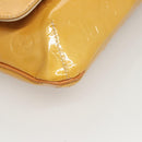 LOUIS VUITTON Monogram Vernis Thompson Street Bag Beige M91301 LV Auth ep8835-9