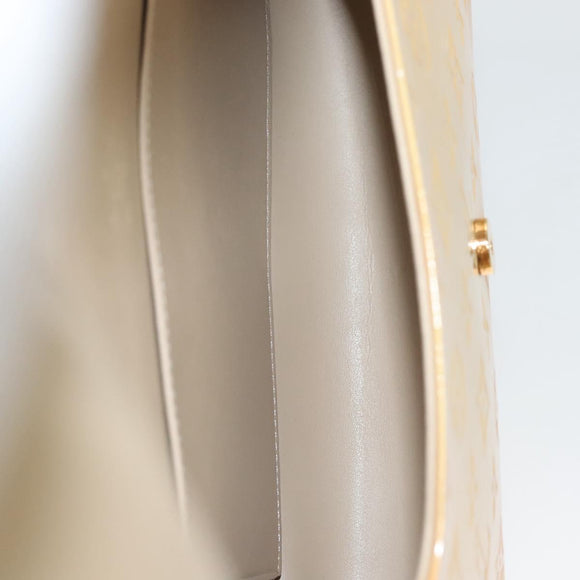 LOUIS VUITTON Monogram Vernis Thompson Street Bag Beige M91301 LV Auth ep8835