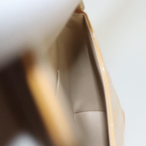 LOUIS VUITTON Monogram Vernis Thompson Street Bag Beige M91301 LV Auth ep8835