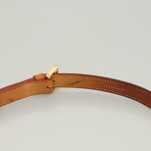 LOUIS VUITTON Monogram Vernis Thompson Street Bag Beige M91301 LV Auth ep8835