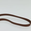 Burberrys Shoulder Bag Leather Brown Gold Auth ep8843-8