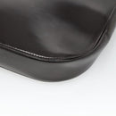 GUCCI Shoulder Bag Patent leather Brown Silver 001 3166 Auth ep8849-12