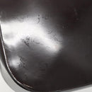 GUCCI Shoulder Bag Patent leather Brown Silver 001 3166 Auth ep8849-14