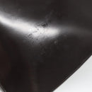 GUCCI Shoulder Bag Patent leather Brown Silver 001 3166 Auth ep8849-16