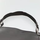 GUCCI Shoulder Bag Patent leather Brown Silver 001 3166 Auth ep8849-8