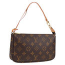LOUIS VUITTON Monogram Pochette Accessoires Pouch M51980 LV Auth ep8854V-1