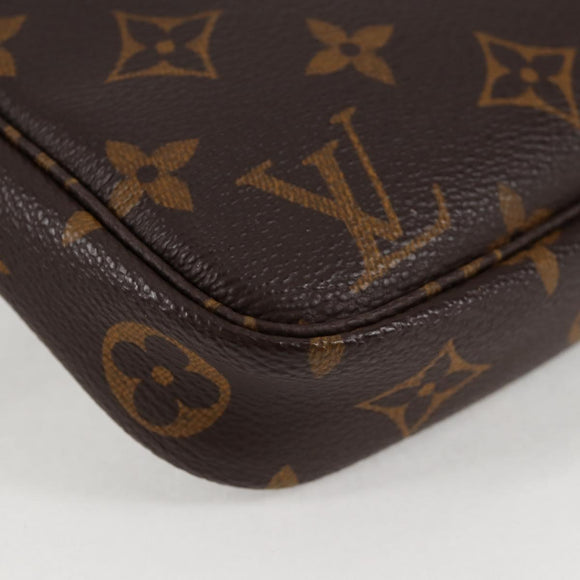 LOUIS VUITTON Monogram Pochette Accessoires Pouch M51980 LV Auth ep8854V
