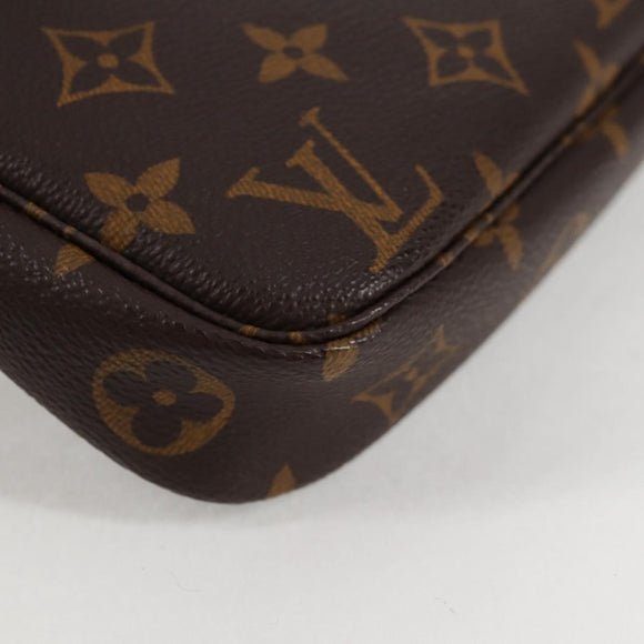 LOUIS VUITTON Monogram Pochette Accessoires Pouch M51980 LV Auth ep8854V