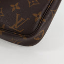 LOUIS VUITTON Monogram Pochette Accessoires Pouch M51980 LV Auth ep8854V-18