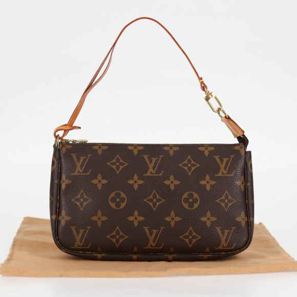 LOUIS VUITTON Monogram Pochette Accessoires Pouch M51980 LV Auth ep8854V