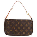 LOUIS VUITTON Monogram Pochette Accessoires Pouch M51980 LV Auth ep8854V-13