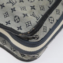 LOUIS VUITTON Monogram Mini Besace Mary Kate Bag Navy M92320 LV Auth ep8858-9