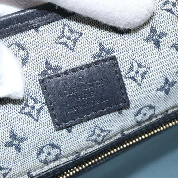 LOUIS VUITTON Monogram Mini Besace Mary Kate Bag Navy M92320 LV Auth ep8858