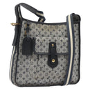 LOUIS VUITTON Monogram Mini Besace Mary Kate Bag Navy M92320 LV Auth ep8858-1